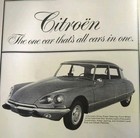 JUNE 1969 MAGAZINE PAGE #043- THE NEW CITROEN- THE ULTIMATE COMFORT  — photo 1
