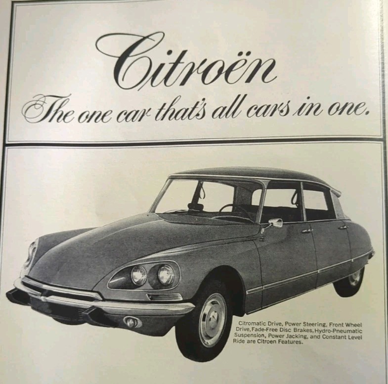 JUNE 1969 MAGAZINE PAGE #043- THE NEW CITROEN- THE ULTIMATE COMFORT 