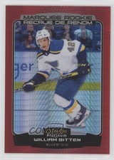 2022 O-Pee-Chee Platinum Marquee Rookies Red Prism /199 Will Bitten William 07tg