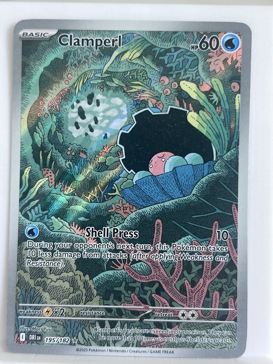 Clamperl 195/182 Sv10: Destined Rivals Holo | eBay