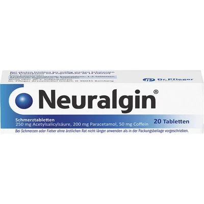 DR. PFLEGER ARZNEIMITTEL GMBH NEURALGIN Tabletten 20 St PZN 03875041