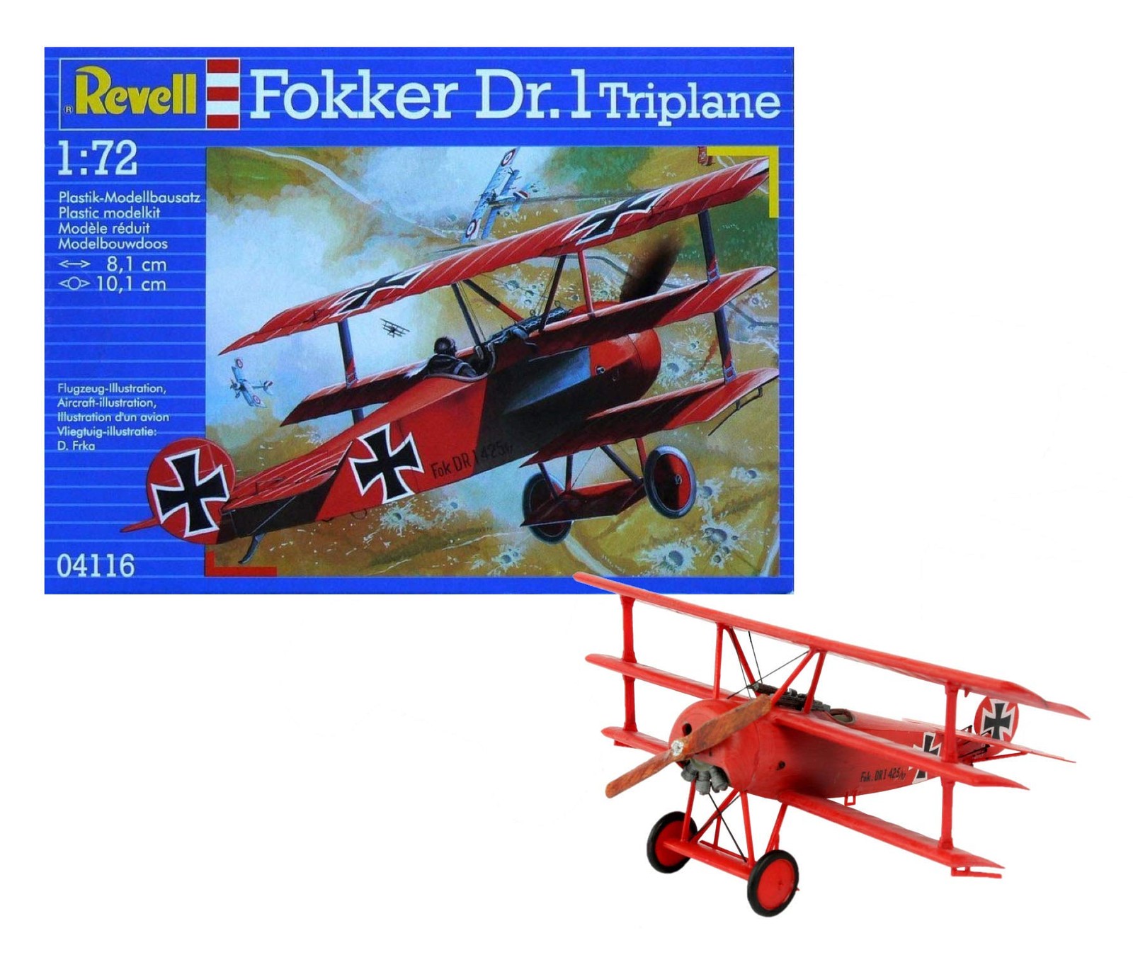 Revell Of Germany Fokker Dr.1 PL Triplan