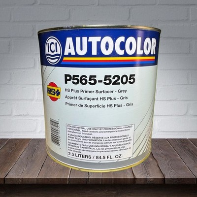 NEXA AUTOCOLOR   P565-5205  HS PLUS PRIMER SURFACER GREY 2.5 L SHIPS4FREE 