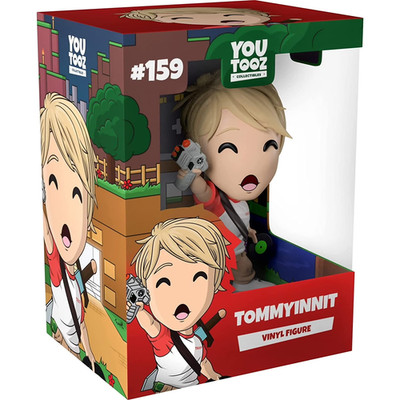 Youtooz TommyInnit  #159 Limited Edition Vinyl Figure CODE UNSCRATCHED