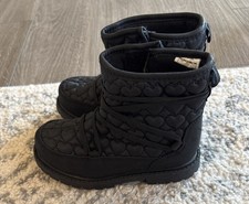 Carter s Toddler Padded Heart Pattern Boots