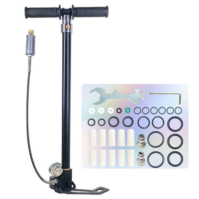 #ad 4Stage 30mpa 4500Psi PCP Hand Pump High Pressure Operated HPA Tank Hunting Car $134.47