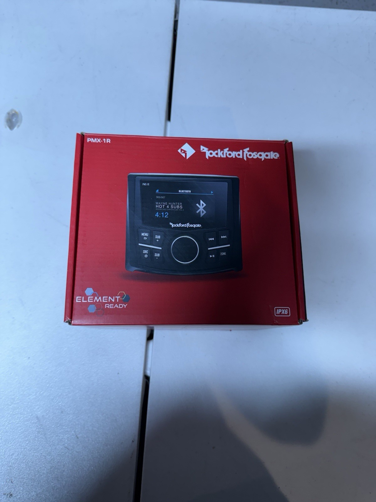 Rockford Fosgate PMX-1R Punch Marine Wired Remote Full Function, 2.7" Display
