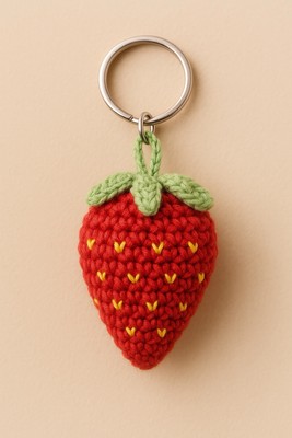 Entzückende Mini Erdbeere PDF | Amigurumi Spielzeug Anleitung | Anfängerfreundlich