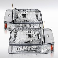 Fit 1992-1996 Ford F150 F250 F350 Bronco Headlightsbumper Corner Signal Lamps Fit 1992-1996 Ford F150 F250 F350 Bronco Headlightsbumper Corner Signal Lamps