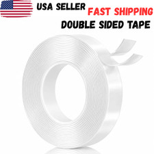 Double Sided Tape Heavy Duty Nano Adhesive Clear Mounting Picture Hanging Strips