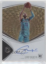 2019 Panini Opulence Nouveau Riche Signatures 20/49 Cody Martin #NR-CM Auto s3g
