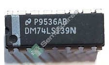 20 pcs. NATIONAL SEMICONDUCTOR DM74LS139N DECODER/DEMULTIPLEXER