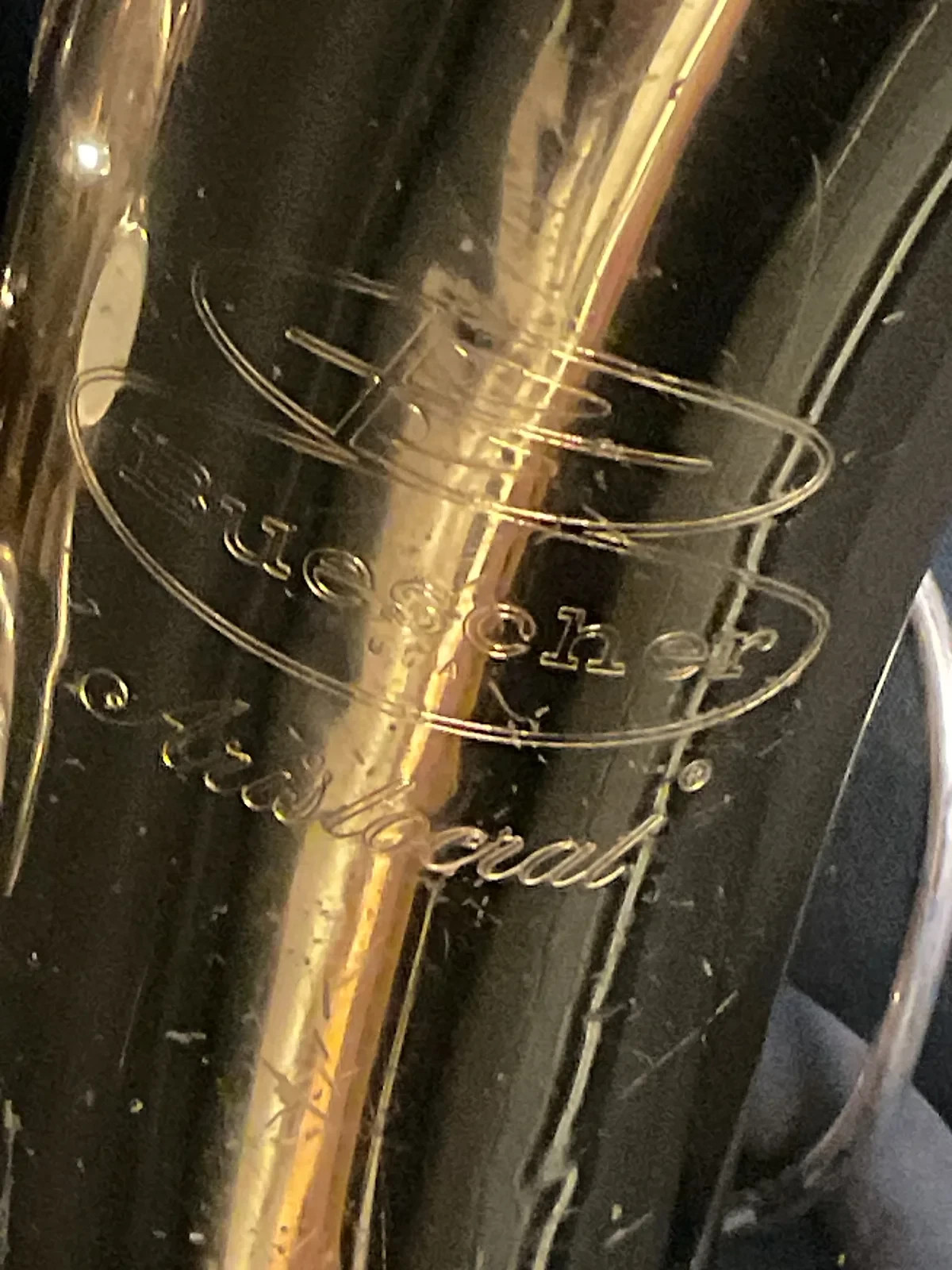 Buescher Aristocrat Alto Saxophone serial 728814 - Lacquer