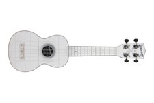 KALA KA-WMT-CL-S - SEA GLASS - Clear frosted glass soprano ukulele - c/b