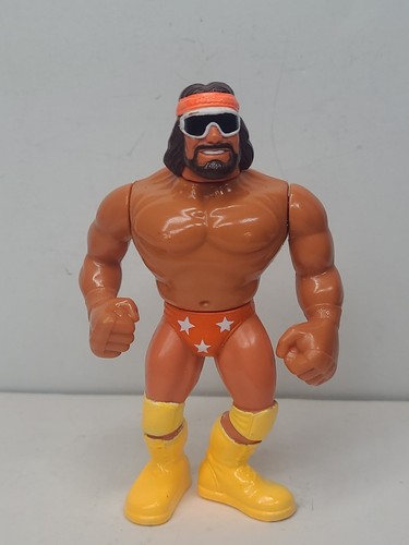 Vintage 1990 WWF Macho Man Randy Savage Hasbro Tit...