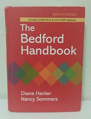 The Bedford Handbook: Includes 2009 ..., Sommers, Nancy