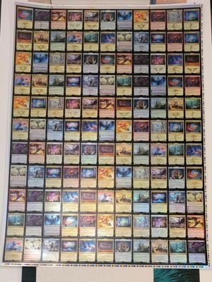 mtg card sheet MTG Uncut Sheet FOIL MYTHICS Tarkir Dragonstorm Magic The Gathering