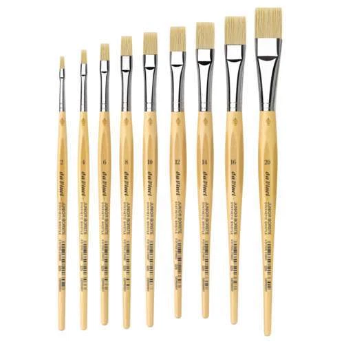 da Vinci Junior Synthetikpinsel Bristle flach Schulpinsel Borsten Serie 329 - Bild 2 von 2