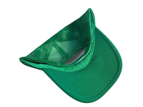 NUEVO BOSTON CELTICS LOGOTIPO KELLY GREEN SOMBRERO 5 PANELES CORONA ALTA CAMIONERO SNAPBACK - Imagen 3 de 4