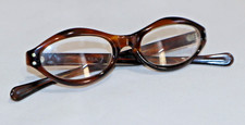 Vintage Eyeglasses  Brown Frame Imperial Made in USA 46/20 5 1/2