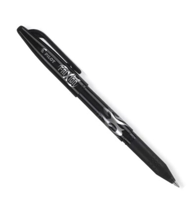 Pilot FriXion Ball Erasable Gel Pen Fine Pt 0.7mm Black Ink 31550 QTY 1