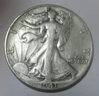 1941   D  Walking Liberty 90% Silver US Half Dollar