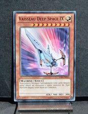 carte YU-GI-OH LVAL-FR010 Vaisseau Deep Space Ix NEUF FR