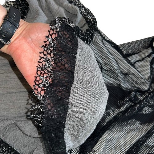We…Love Mesh Abstract Print Dress Made In Italy - Picture 8 of 12