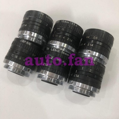 1PCS For TV LENS 16mm 1:1.4 industrial C-port lens #E2