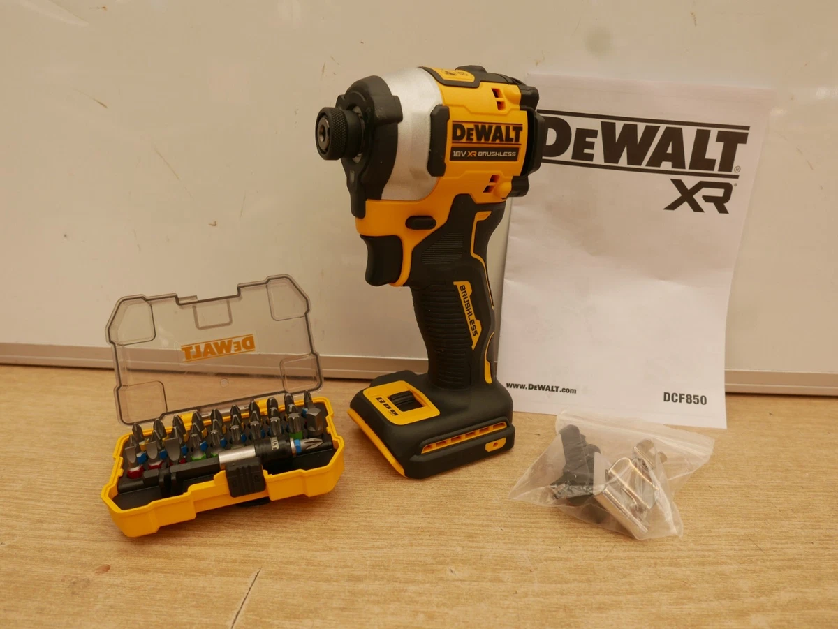 DeWalt DCF850 18v xr compact brushless impact driver bare unit