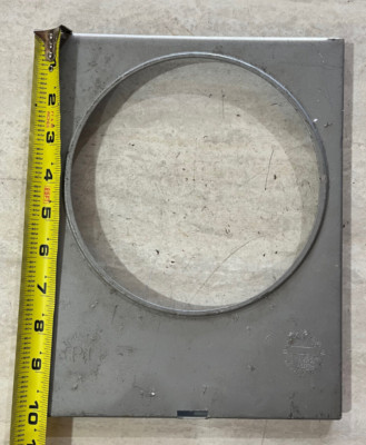 Meter Stanping B & C Metal Stamping, Florida Meter Socket Cover, 7 7/8