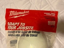 Brand new Milwaukee Front Brim Hard Hat 48-73-1021 White