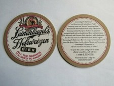 Bier Verbindung Untersetzer~Leinenkugel~Hefeweizen~Chippewa Falls, Wisconsin