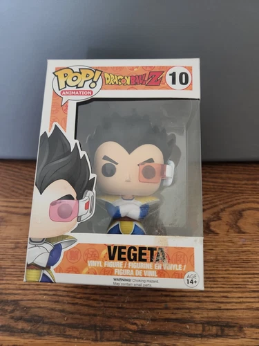 Funko Pop Animation Dragonball Z Vegeta 10 Vinyl Figure Not Mint