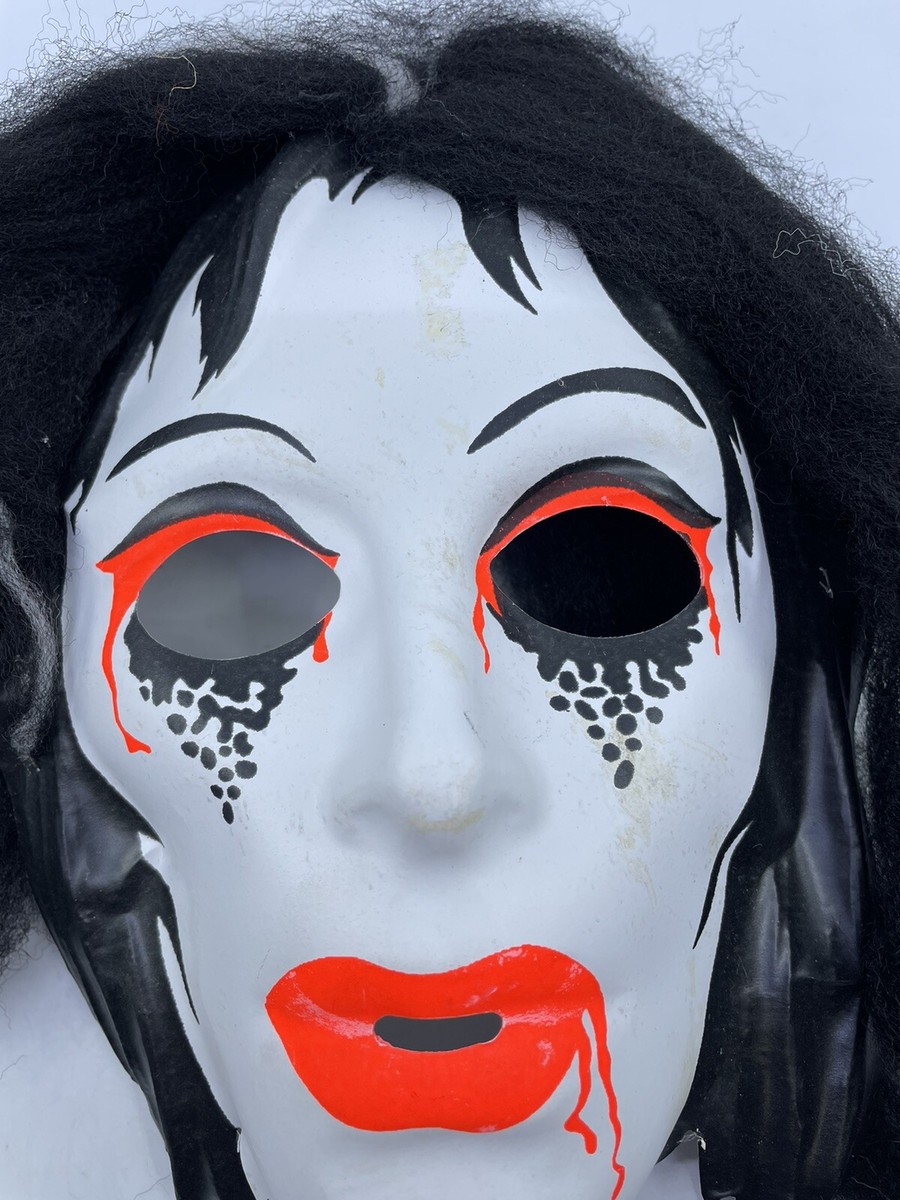 Vintage 1970s Collegeville Vampire Girl Halloween Mask Only | eBay