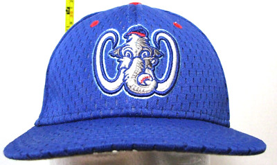 West Side Wooly Mammoth Pro Hat Cap Men's XSmall Embroidered Jersey Mesh
