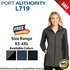 Port Authority Womens Long Sleeve Active Hooded Soft Shell Jacket L719