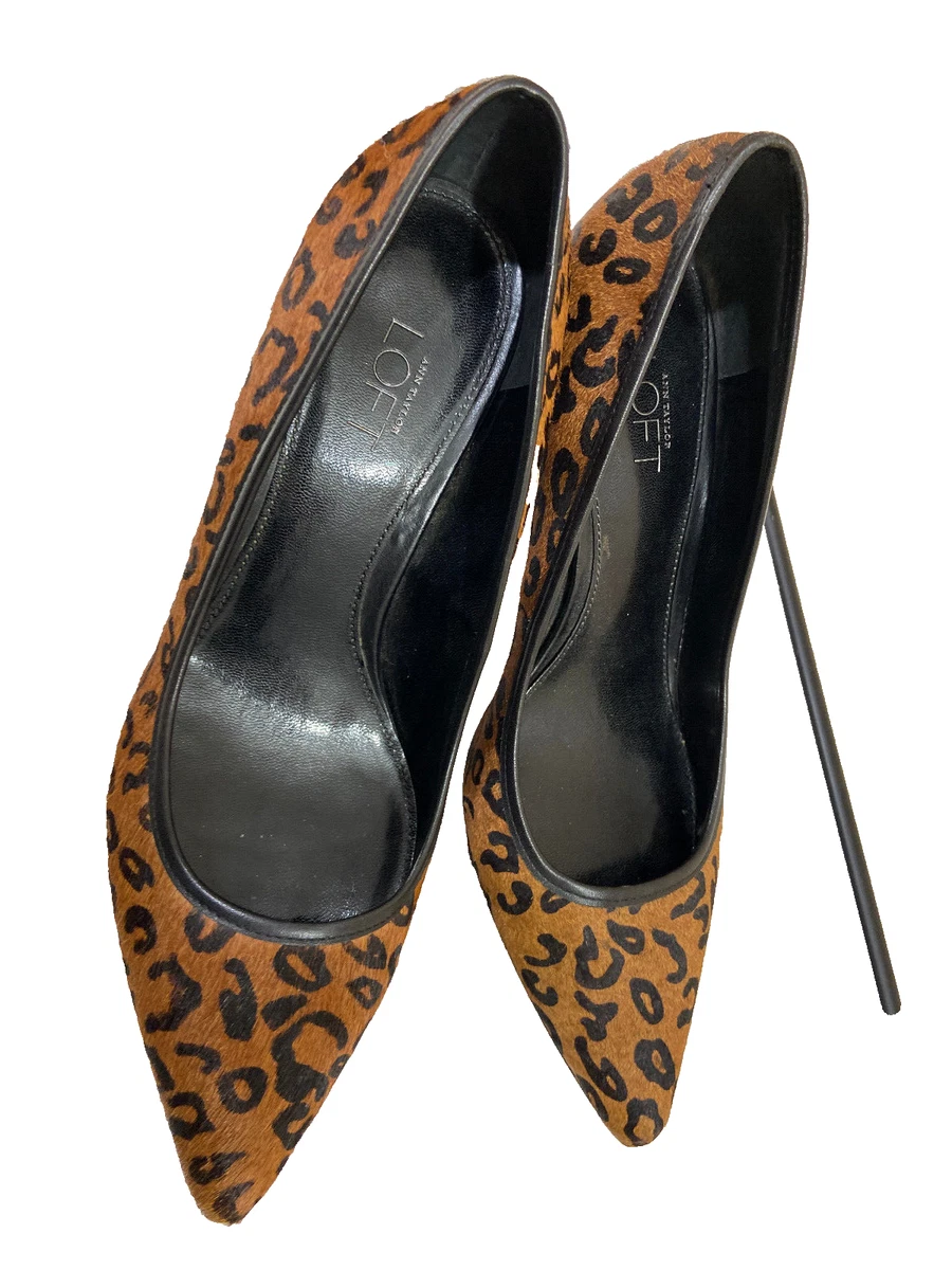 Ann taylor store leopard shoes