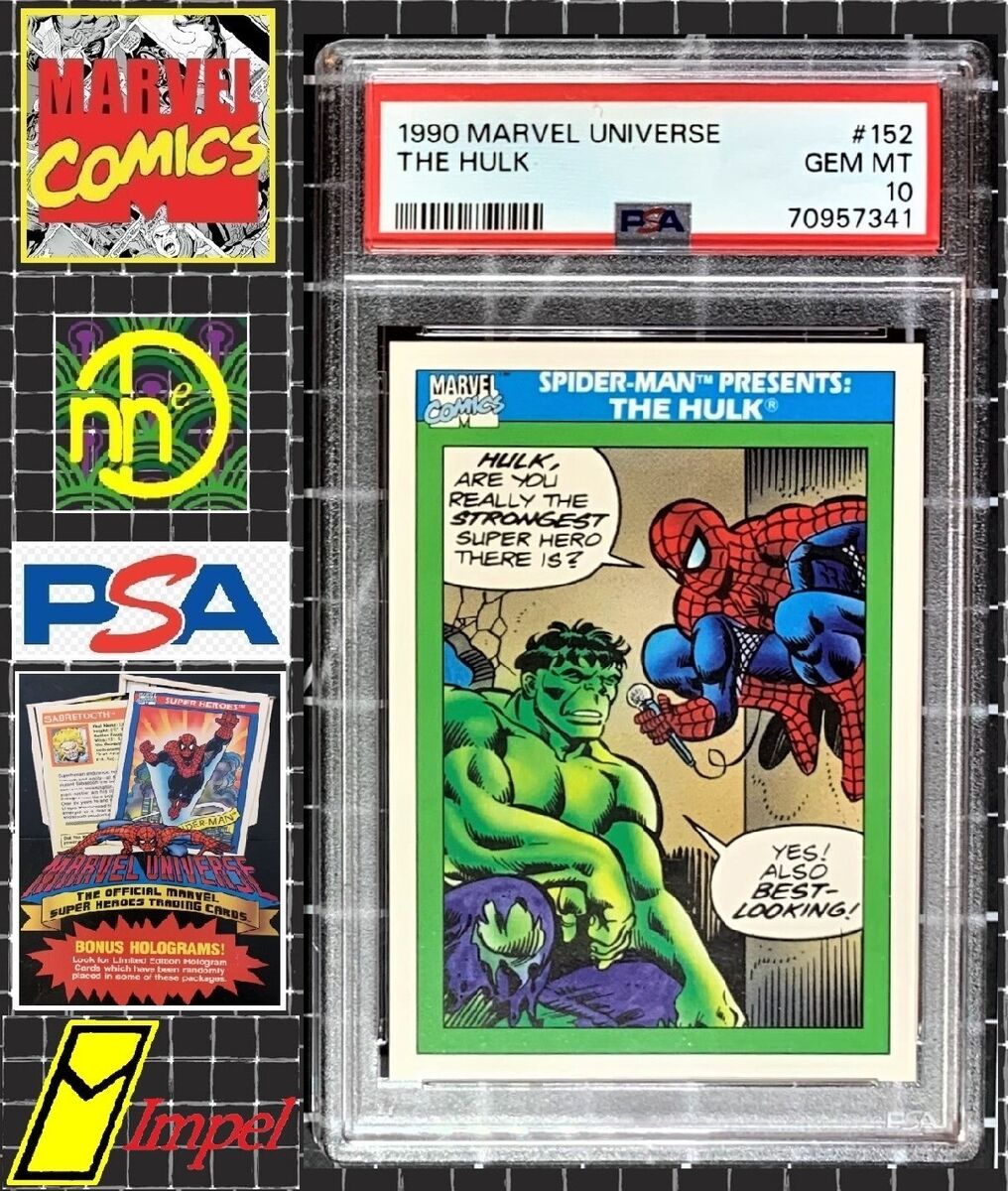 1990 Marvel Universe - #152 Spider-Man Presents: The Hulk 1990 Marvel Universe - #152 Spider-Man Presents: The Hulk