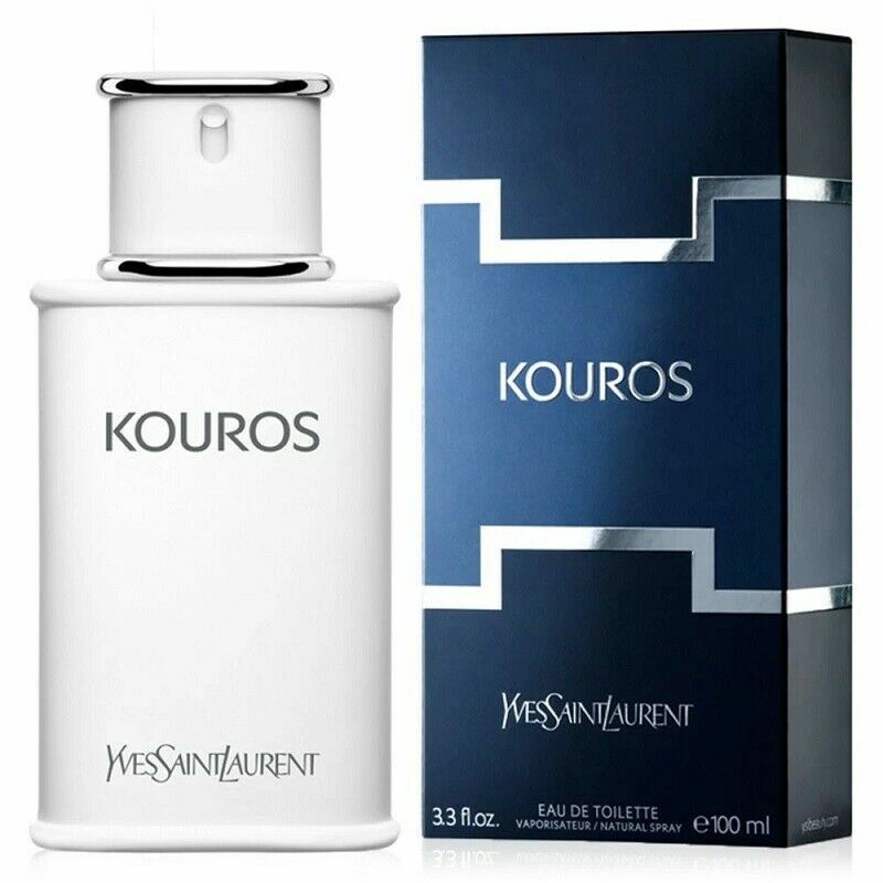 Kouros Yves Saint Laurent Men 3.3 oz 100 ml Eau De Toilette Spray
