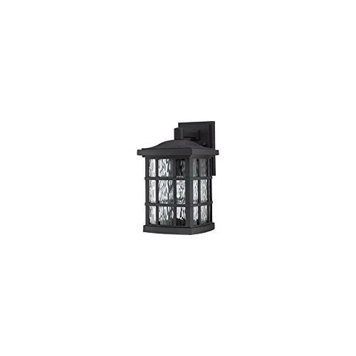 Quoizel SNN8408K 1-Light Stonington Outdoor Lantern in Mystic Black - Picture 3 of 7