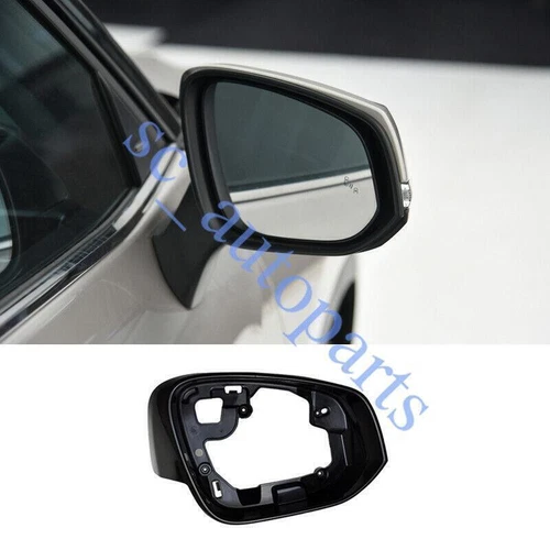>Side Mirror Frame 2020-2022 For Toyota Highlander Black Right Passenger Side
