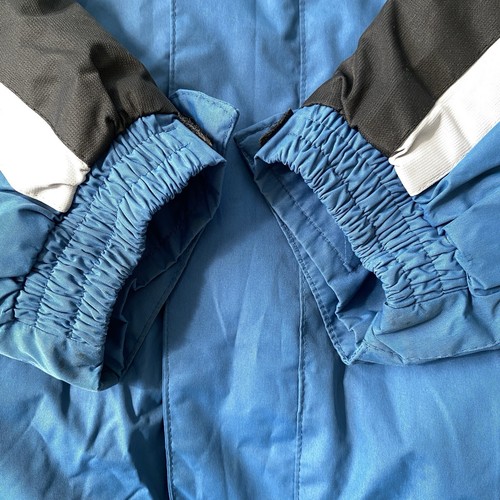Athletech Men's Blue Fleece-Lined Hooded Winter Outdoor Jacket Size Large EUC - Picture 9 of 14