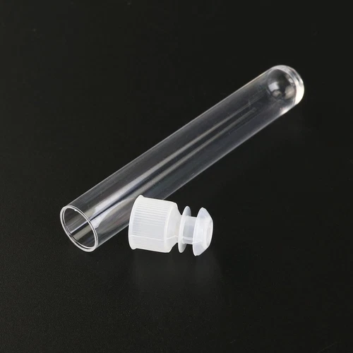 200xClear Test Tubes with Caps for Bath Salt Container Vials 12x100MM - Picture 9 of 12
