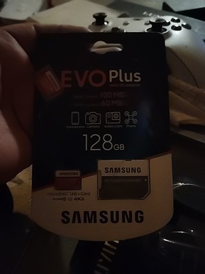 Samsung EVO Plus 128GB Micro SDHC Flash Memory Card 100MB/S - NEW !!!