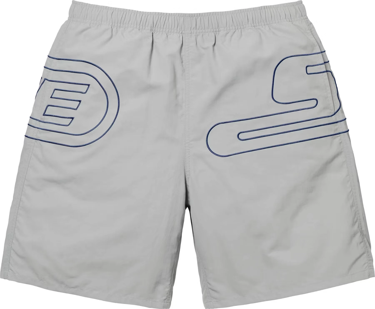 Supreme Big Logo Nylon Short 5colors SS25 | eBay