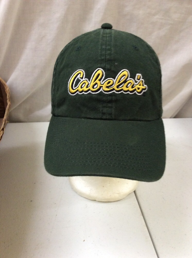 trucker hat baseball cap Vintage Hook And Loop CABELAS