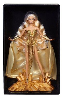 gold barbie