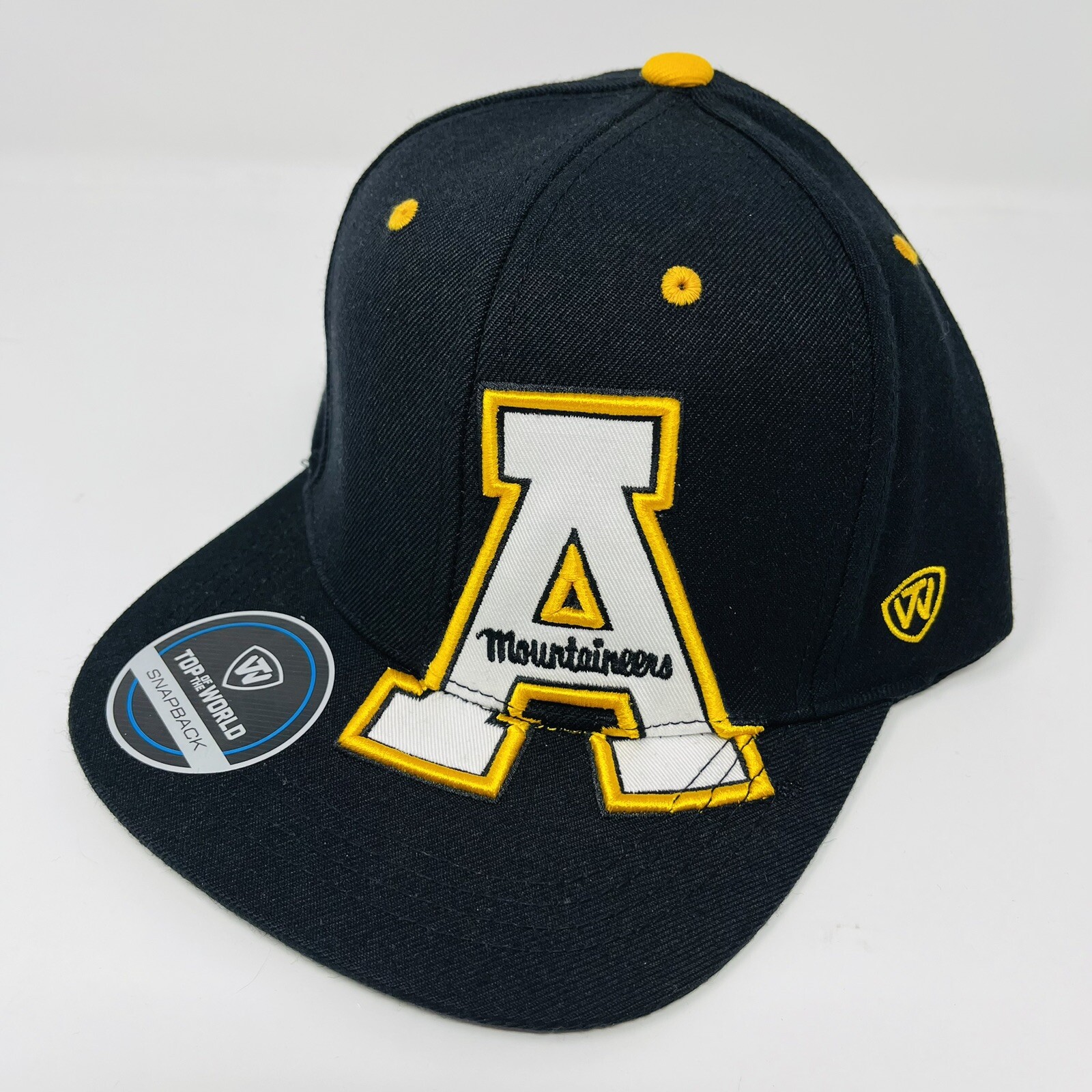 Appalachian State University Mountaineers App TOTW Black Snapback Mens Hat Cap