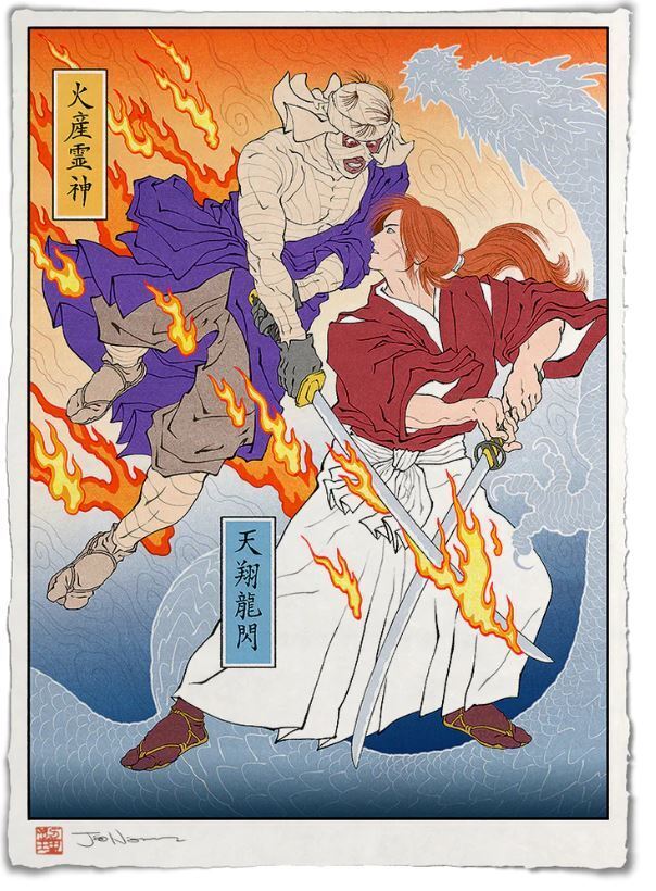 Rurouni Kenshin Canvas Prints for Sale